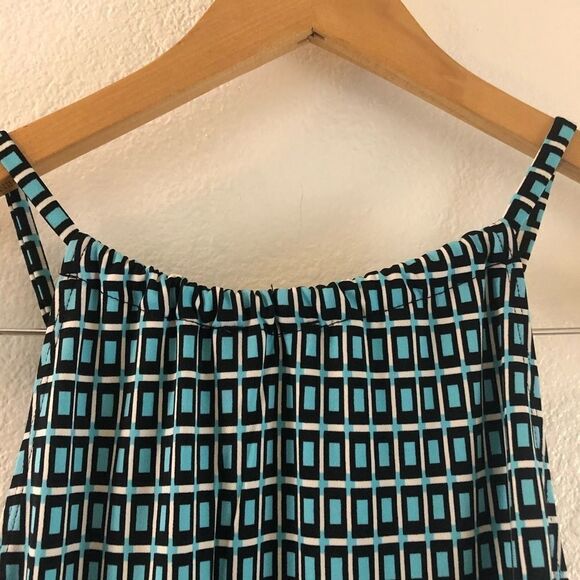Max Edition Patterned Border Print Halter Dress M - Picture 3 of 7